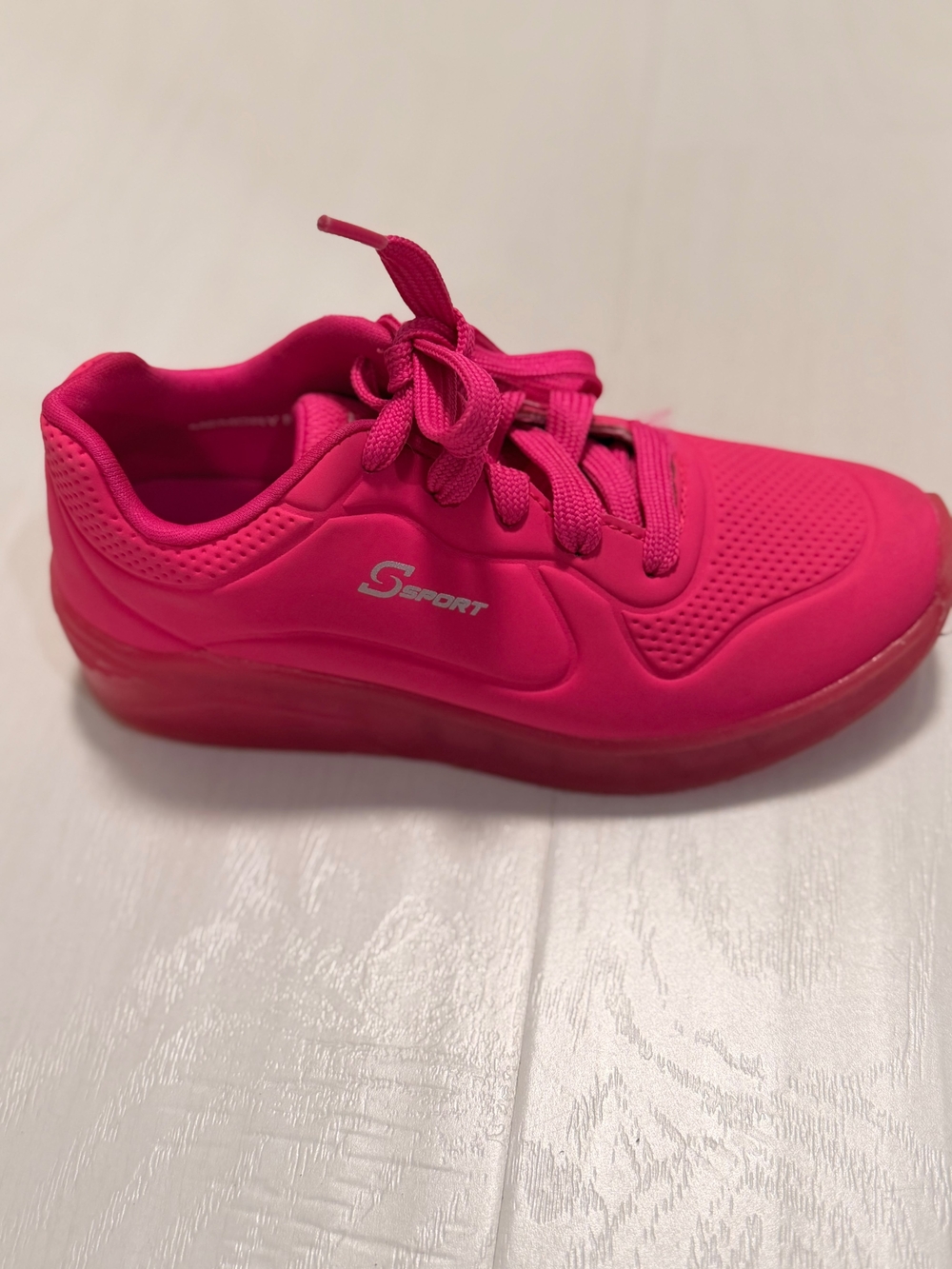 Sporto Women's Hot Pink Athletic Sneakers